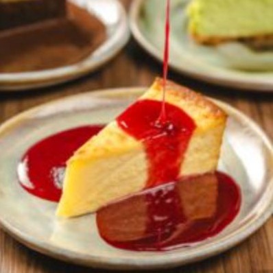 Cheesecake de queso manaba