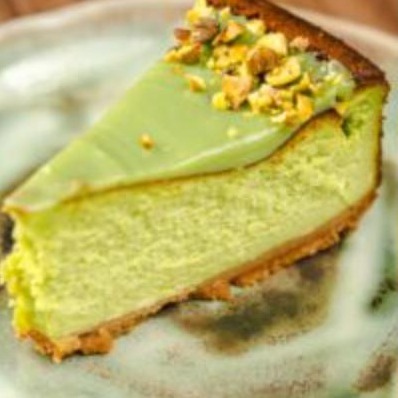 Cheesecake de pistacho