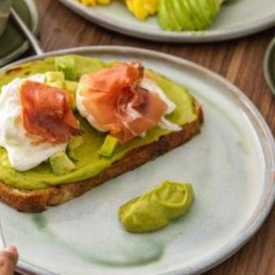 Jamón serrano avocado toast